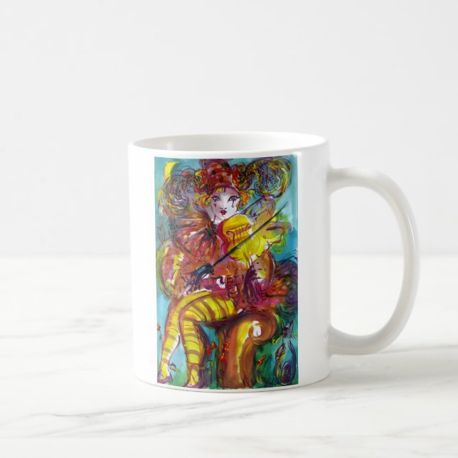 PIERO / Venetian Carnival Night Coffee Mug (Right)