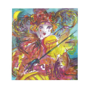 PIERO / Venetian Carnival Night Notepad