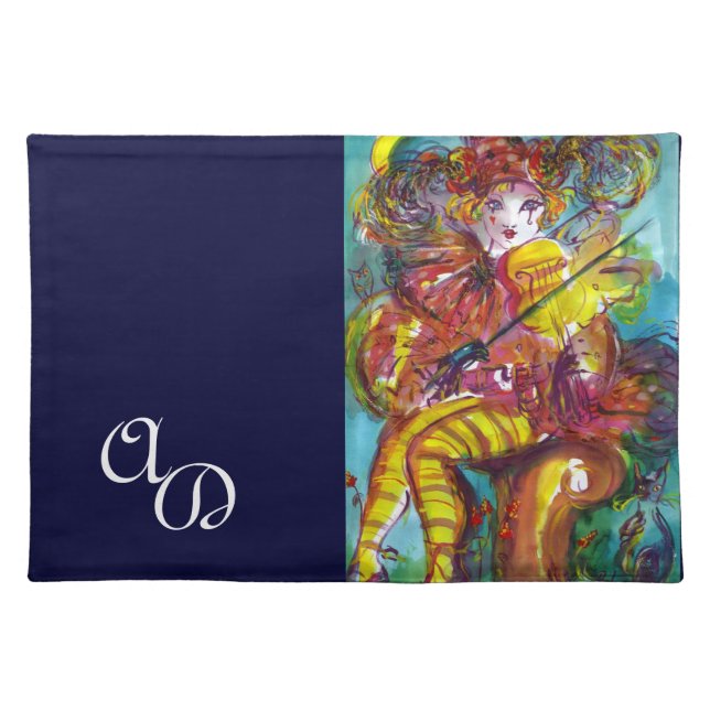 PIERO / Venetian Carnival Night Placemat (Front)