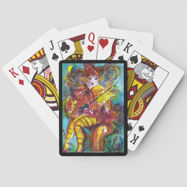 PIERO / Venetian Carnival Night  Poker Cards (Back)