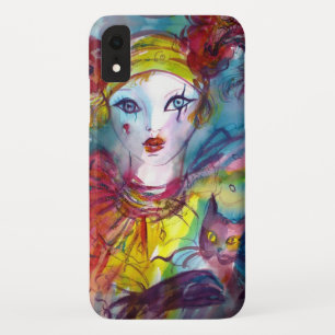 PIERO WITH CAT Venetian Masquerade Mask iPhone XR Case
