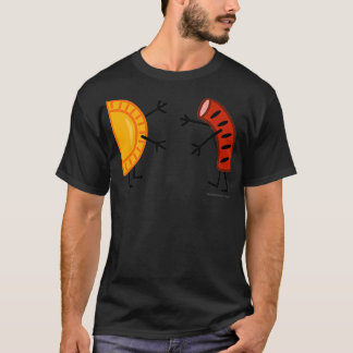 Pierogi and Kielbasa Polish Foods - Funny Food T-Shirt