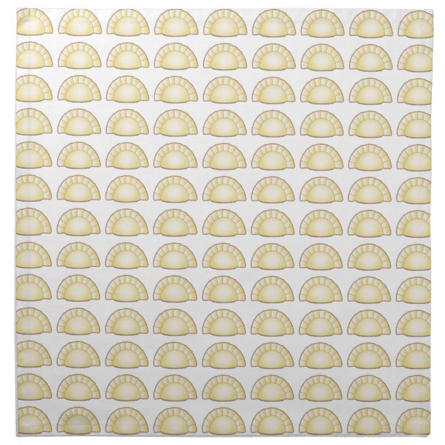 Pierogi Cloth Dinner Napkin (Front)