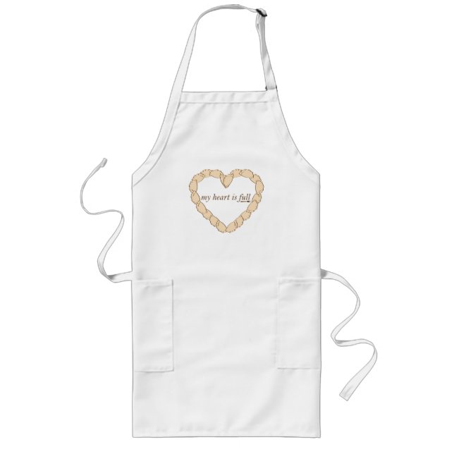 Pierogi Heart Apron (Front)