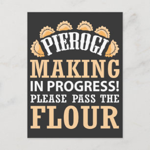 Pierogi Maker polish Foodie Poland Food Postcard