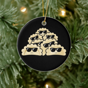 Pierogi Squad, Pierogi Lover, Pierogies Polish Ceramic Ornament