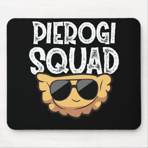 Pierogi Squad Polish Food Poland Funny Mouse Pad