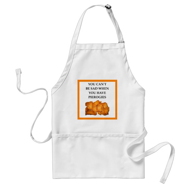 PIEROGIES ADULT APRON (Front)