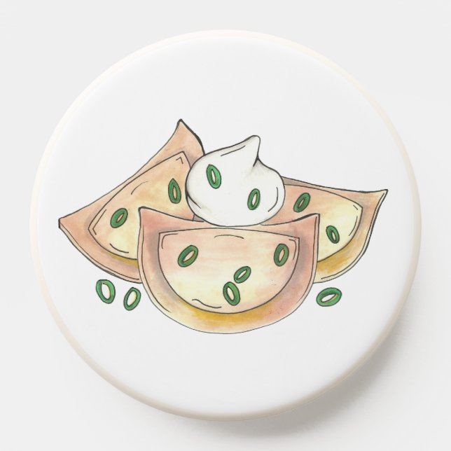 Pierogies Polish Cuisine Potato Dumplings Foodie PopSocket (Popsocket)