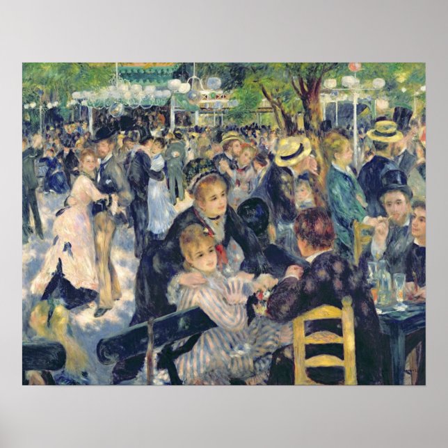 Pierre A Renoir | Ball at the Moulin de la Galette Poster (Front)