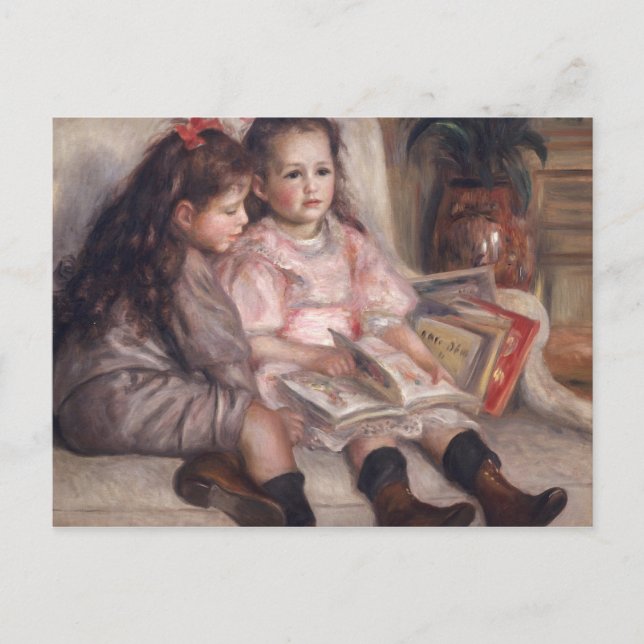 Pierre A Renoir | Children Of Martial Caillebotte Postcard (Front)