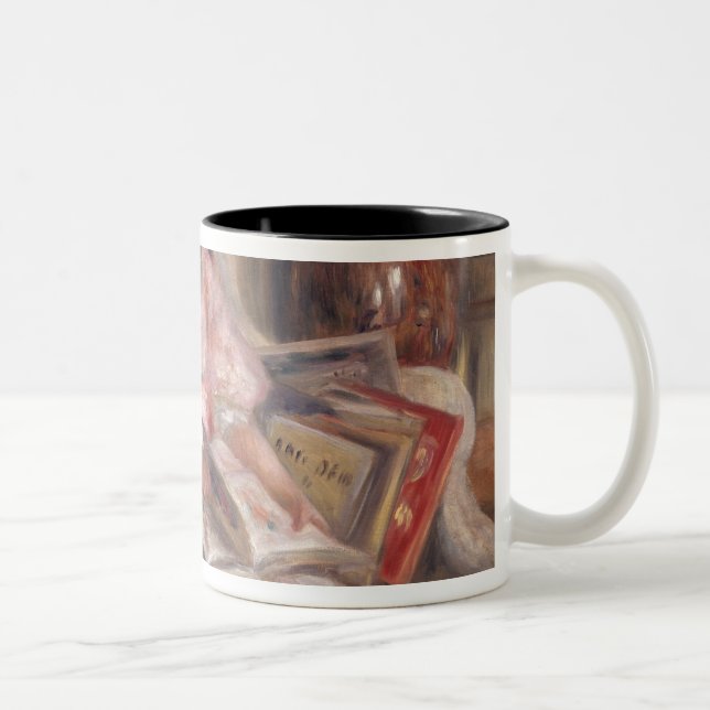 Pierre A Renoir | Children Of Martial Caillebotte Two-Tone Coffee Mug (Right)