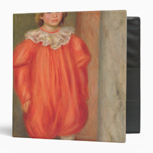 Pierre A Renoir Claude Renoir in a clown costume Binder