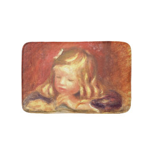 Pierre A Renoir Coco at the Table Bathroom Mat