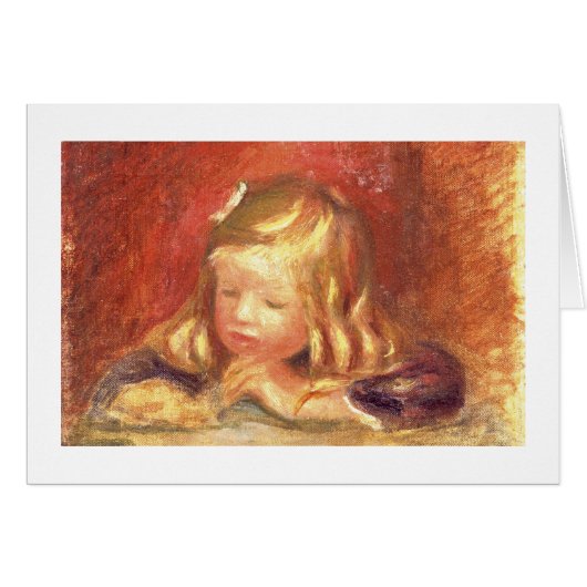 Pierre A Renoir | Coco at the Table Cards (Front Horizontal)