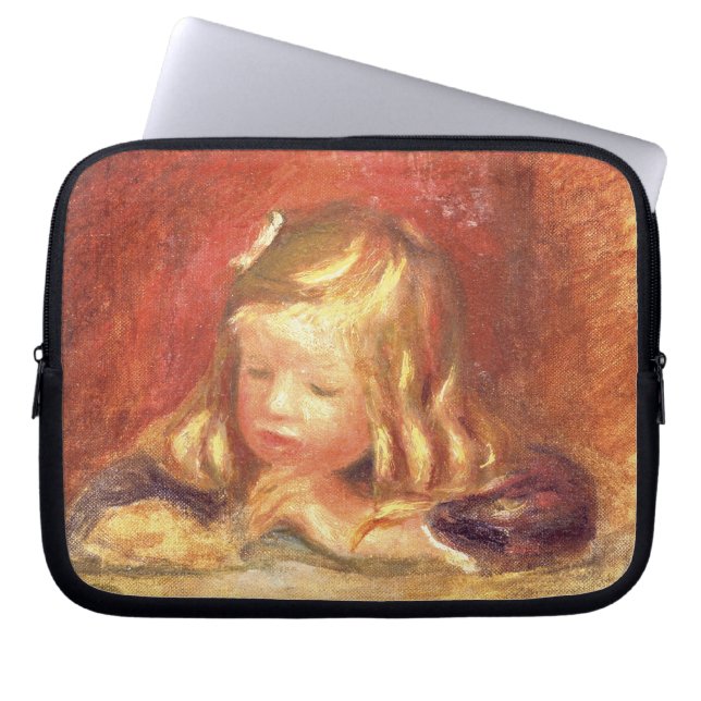 Pierre A Renoir | Coco at the Table  Laptop Sleeve (Front)