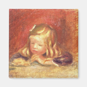 Pierre A Renoir Coco at the Table Magnet