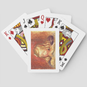 Pierre A Renoir Coco at the Table Poker Cards