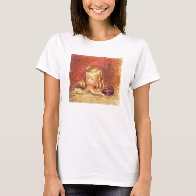 Pierre A Renoir | Coco at the Table  T-Shirt (Front)