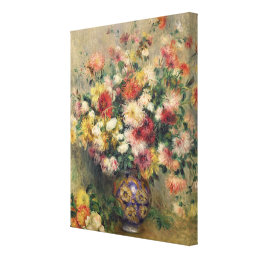 Pierre A Renoir | Dahlias Canvas Print
