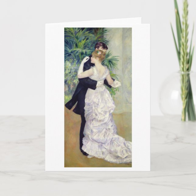 Pierre A Renoir | Dance in the City Card (Front)