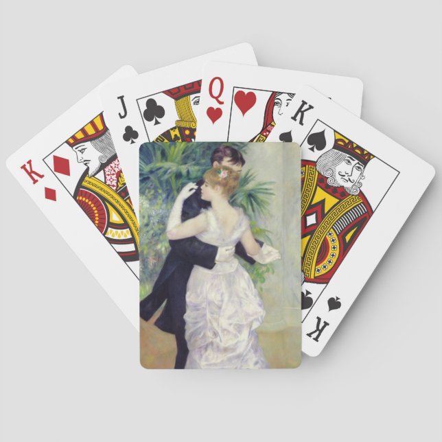 Pierre A Renoir | Dance in the City Poker Cards (Back)