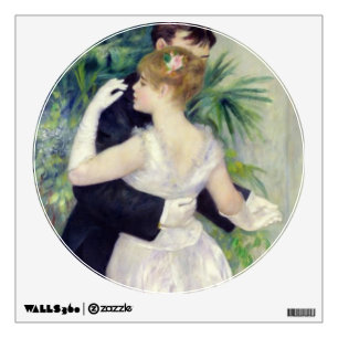 Pierre A Renoir Dance in the City Wall Decal