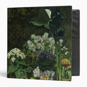 Pierre A Renoir Flowers in a Greenhouse Binder