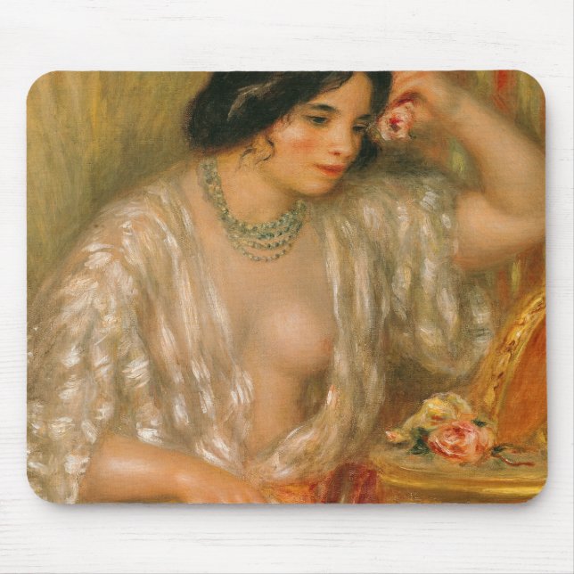 Pierre A Renoir | Gabrielle with Jewellery Mouse Pad (Front)