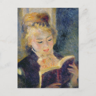 Pierre A Renoir Girl Reading Postcard