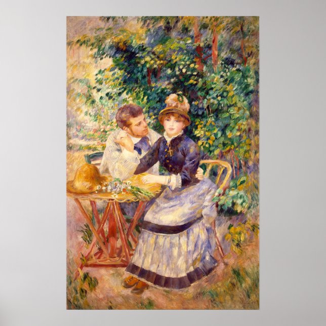Pierre A Renoir | In the Garden Poster (Front)