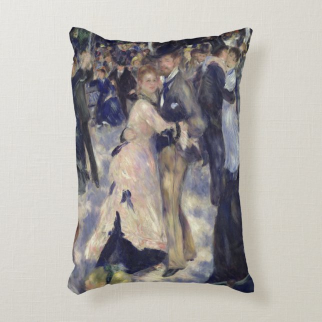 Pierre A Renoir | Le Moulin de la Galette Accent Pillow (Front(Vertical))