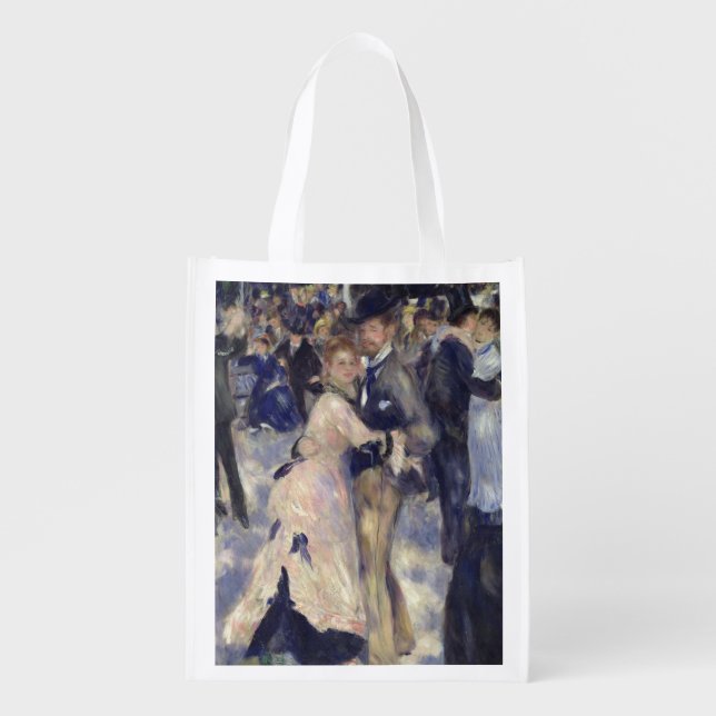 Pierre A Renoir | Le Moulin de la Galette Grocery Bag (Front)