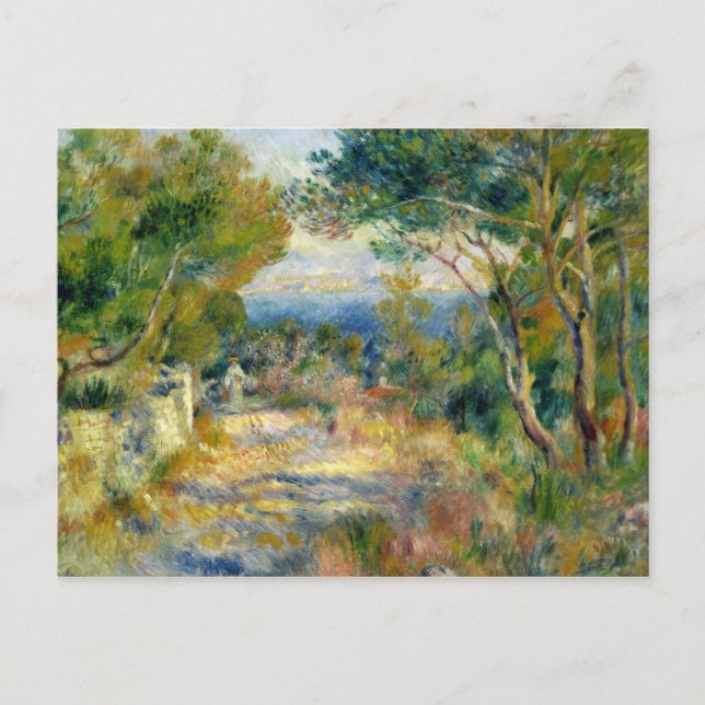 Pierre A Renoir | L'Estaque Postcard (Front)