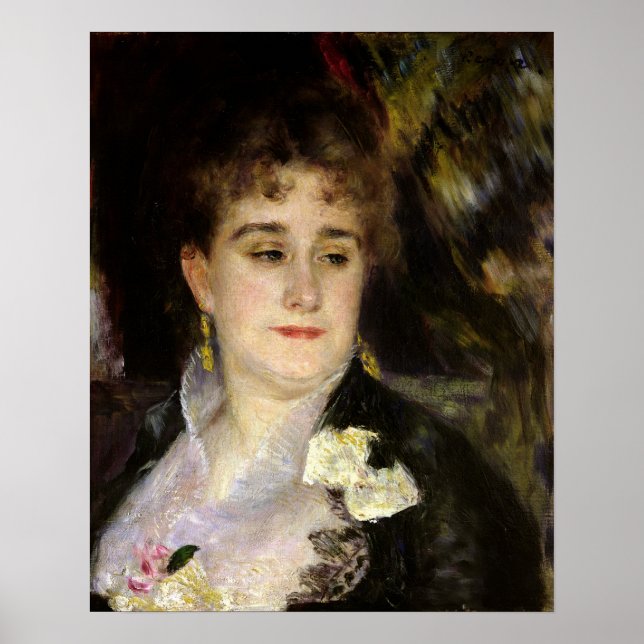 Pierre A Renoir | Madame Georges Charpentier Poster (Front)