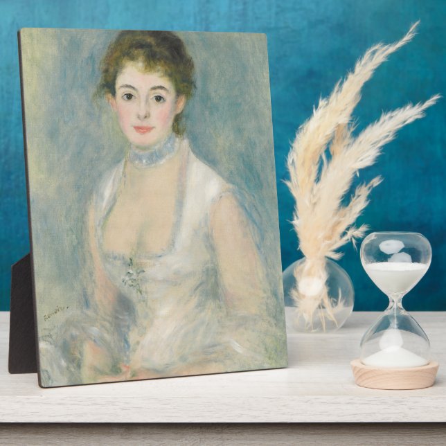 Pierre A Renoir | Madame Henriot Plaque (Side)