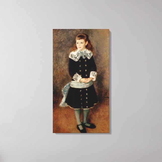Pierre A Renoir | Marthe Berard Canvas Print (Front)