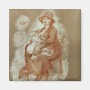 Pierre A Renoir   Maternity Magnet