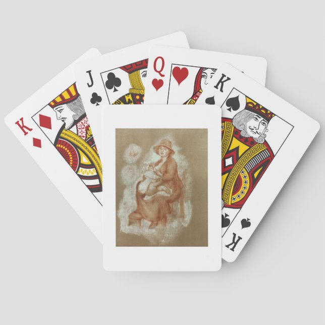 Pierre A Renoir | Maternity Poker Cards (Back)