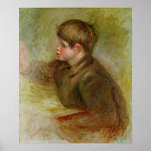 Pierre A Renoir  Portrait of Coco Poster