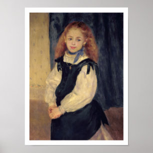 Pierre A Renoir   Portrait of Mademoiselle Legrand Poster