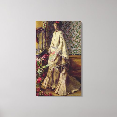 Pierre A Renoir  Portrait of Rapha Canvas Print