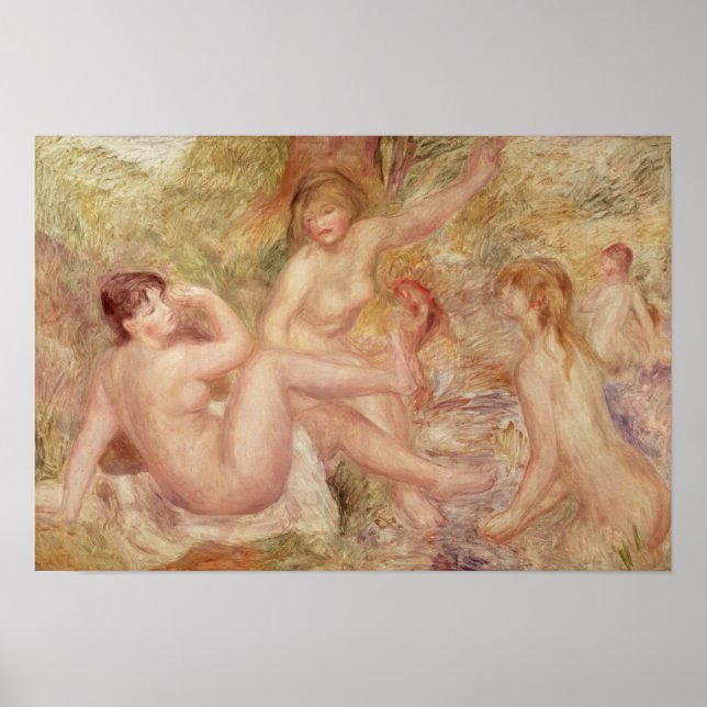 Pierre A Renoir | Study for the Large Bathers Poster (Front)