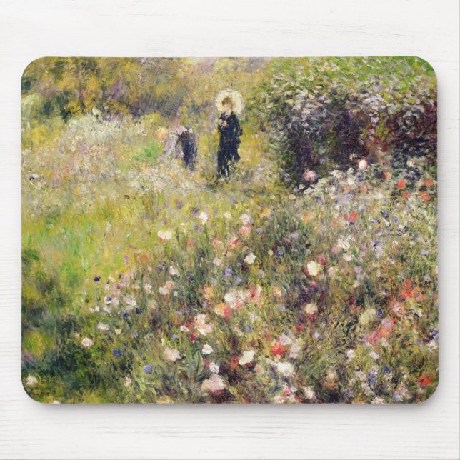 Pierre A Renoir | Summer Landscape Mouse Pad (Front)
