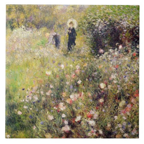 Pierre A Renoir  Summer Landscape Tile