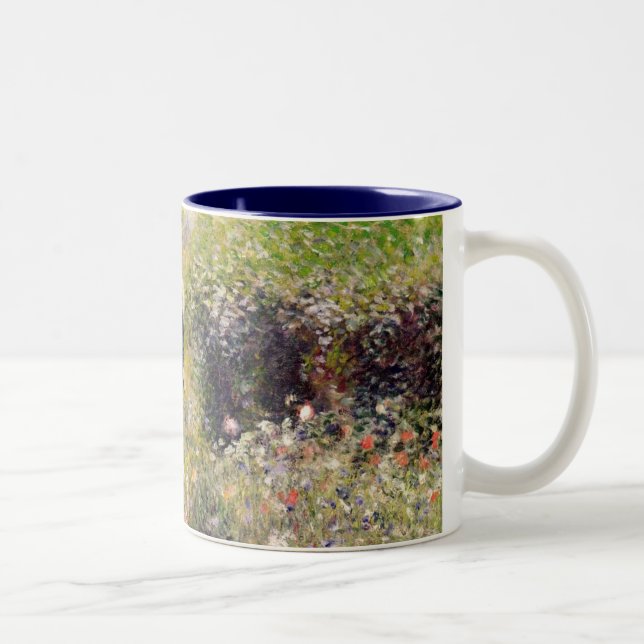 Pierre A Renoir | Summer Landscape Two-Tone Coffee Mug (Right)