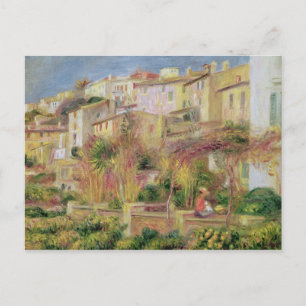 Pierre A Renoir Terrace in Cagnes Postcard