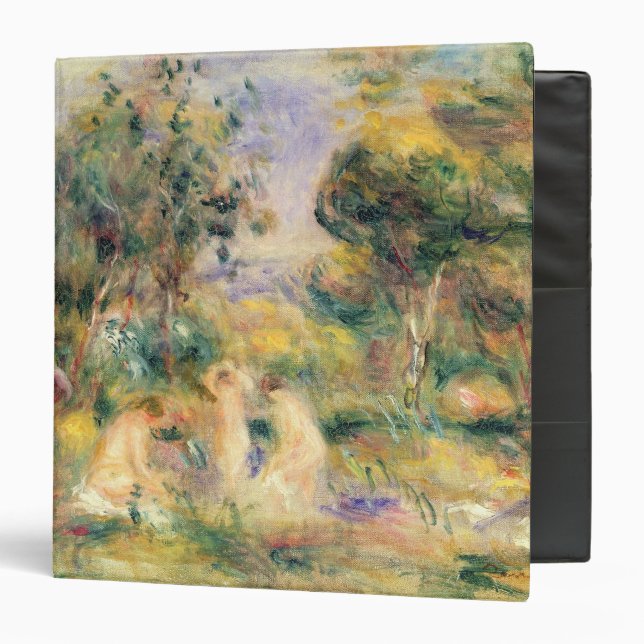 Pierre A Renoir | The Bathers Binder (Front/Inside)