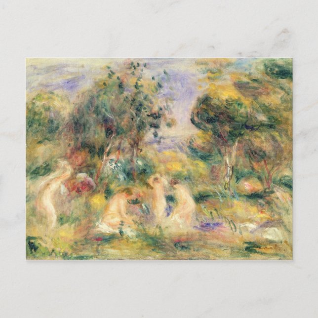 Pierre A Renoir | The Bathers Postcard (Front)