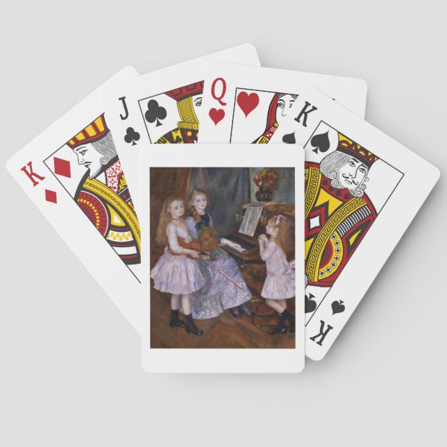 Pierre A Renoir | The Daughters of Catulle Mendes Poker Cards (Back)